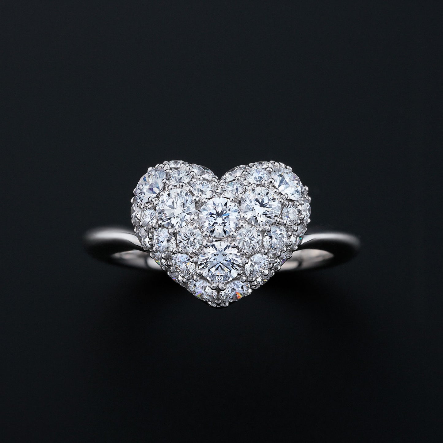 Diamond Heart Ring 1.2ct