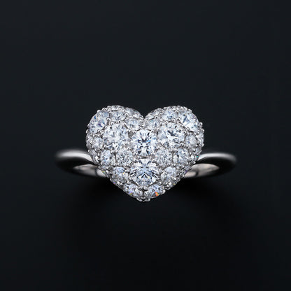 Diamond Heart Ring 1.2ct