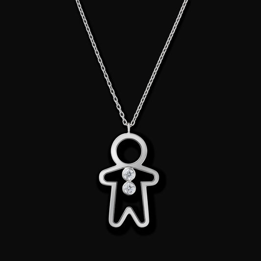 Gingerbread man pendant