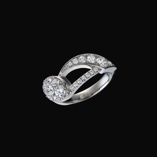 Melodia pinky ring