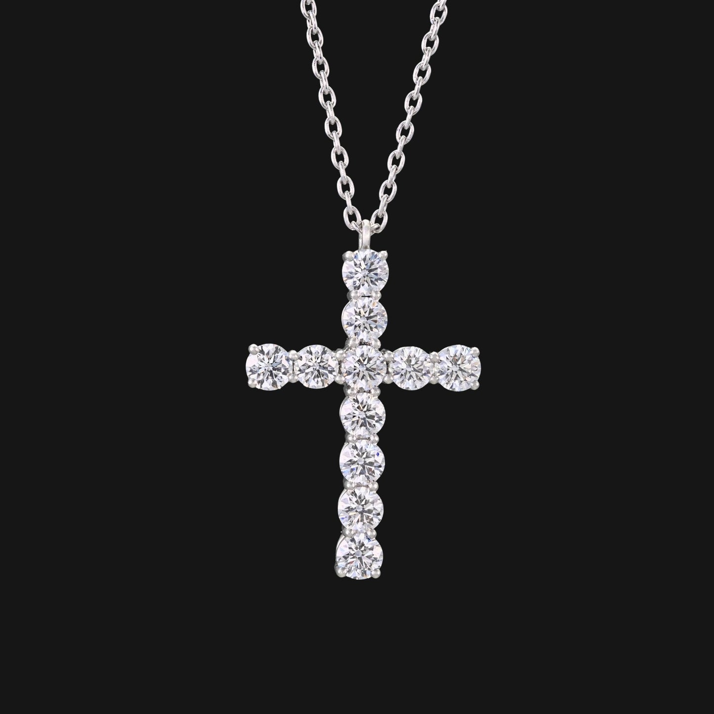 Diamond Cross Pendant 2.0ct