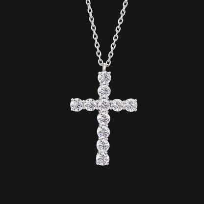 Diamond Cross Pendant 2.0ct
