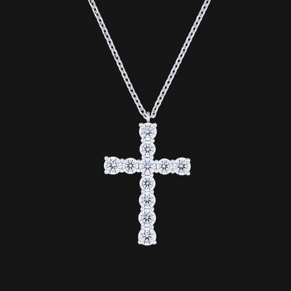 Diamond cross pendant 1.0ct