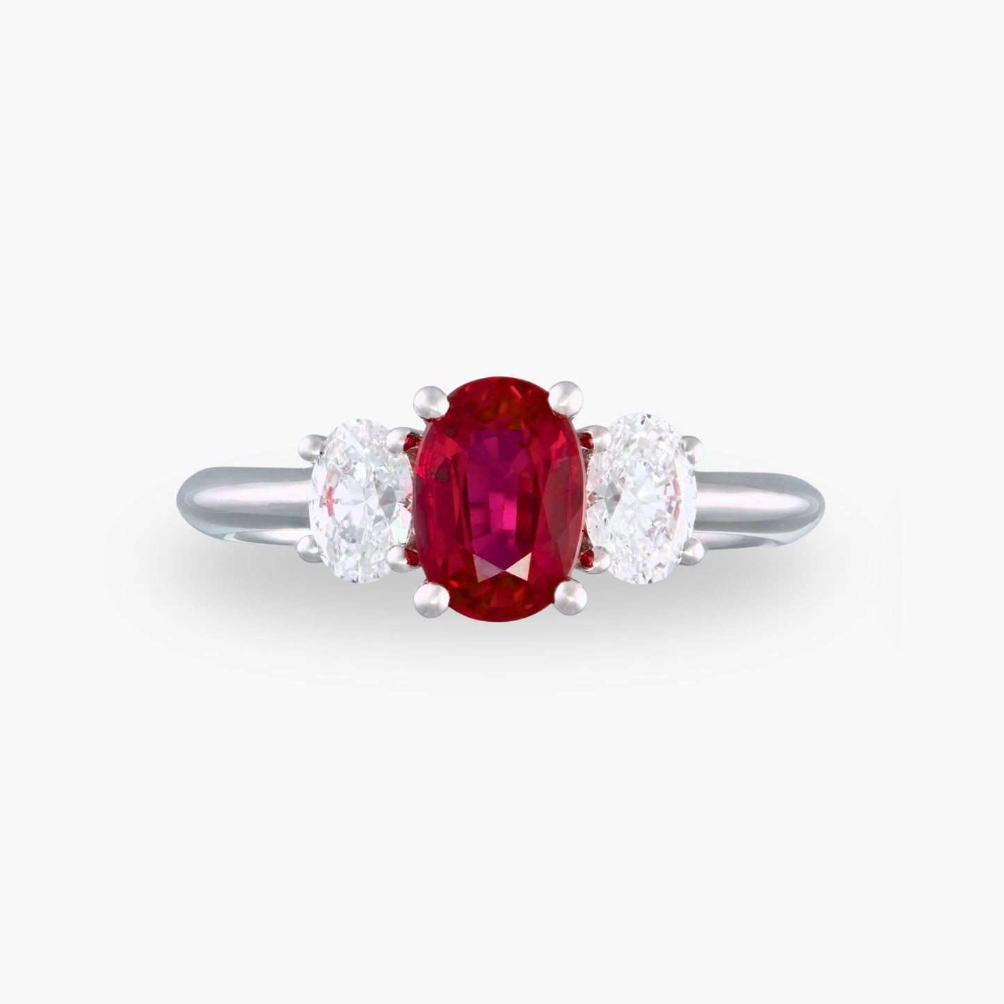Ruby diamond ring