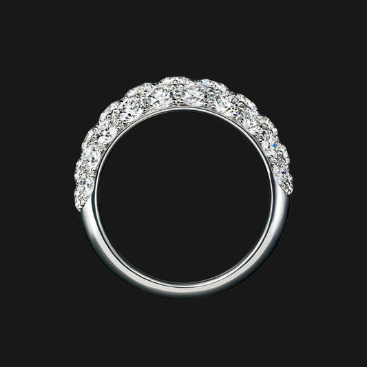 Diamond pave ring 3.0ct