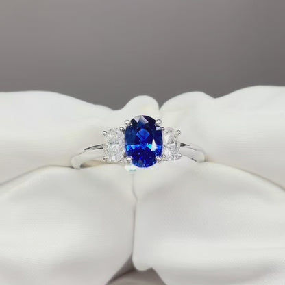 sapphire diamond ring